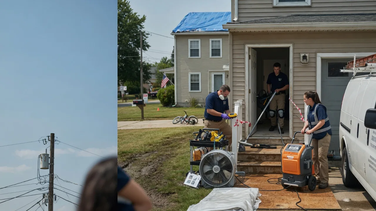 Water Damage Repair in Burlington, ME near me